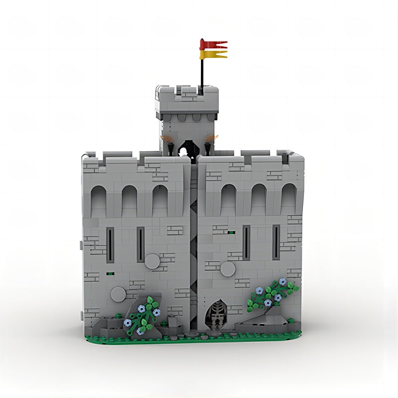Medieval Castle Defense Tower MOC Fortified Wall Building Kit - 5