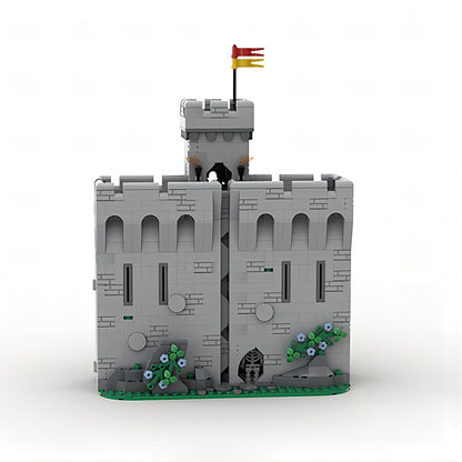 Medieval Castle Defense Tower MOC Fortified Wall Building Kit - 5