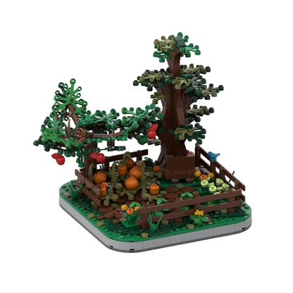 Medieval Castle Garden MOC Orchard & Farm Building Kit - 4