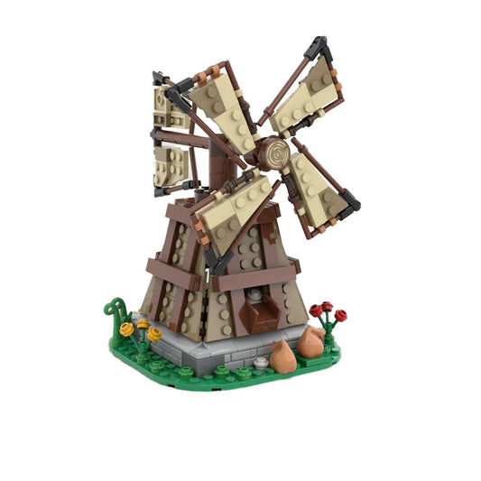 Medieval/Castle WindMill MOC Building Kit | LEGO-Compatible MOC - 1