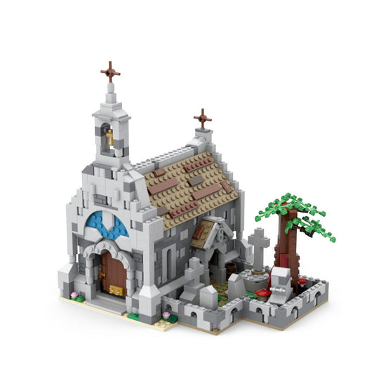 Medieval Chapel Building Kit | Compatible MOC - 1