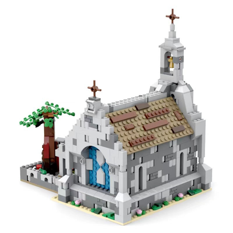 Medieval Chapel Building Kit | Compatible MOC - 2