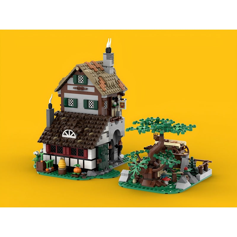 Medieval Cheesemaker’s Shop MOC Building Kit - 3