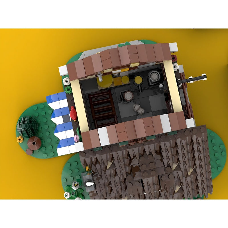 Medieval Cheesemaker’s Shop MOC Building Kit - 4