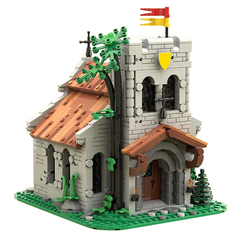 Medieval Church for Castle Village MOC Building Kit - 1