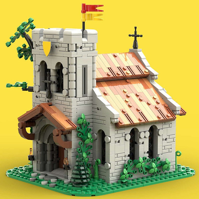 Medieval Church for Castle Village MOC Building Kit - 4