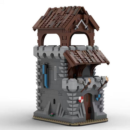 Medieval City Guard Tower Modular MOC Building Kit - 3