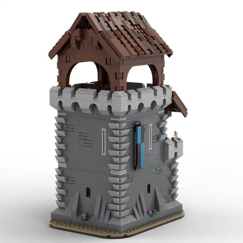 Medieval City Guard Tower Modular MOC Building Kit - 4