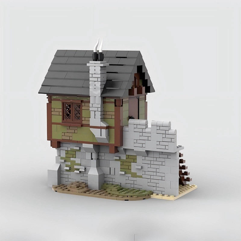 Medieval Dark Eagle Knight Castle MOC Building Kit - 4