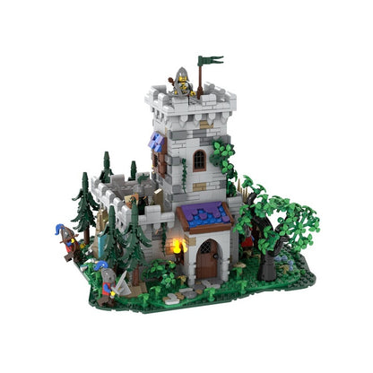Medieval Forest Watchtower MOC Building Kit - 1