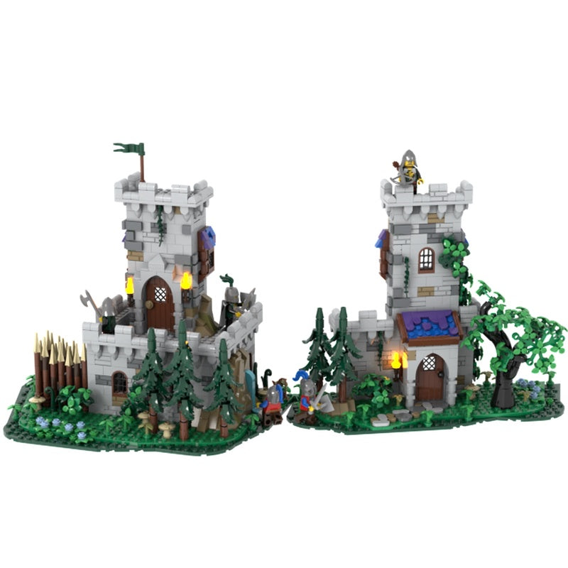 Medieval Forest Watchtower MOC Building Kit - 5
