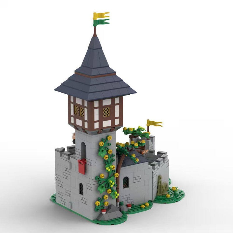 Medieval Fortified Watchtower Castle MOC Building Kit - 4