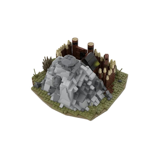 Medieval Gold Mine Building Kit | MOC-114319 - 1