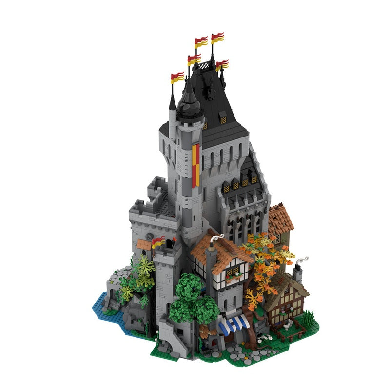 Medieval High Tower Building Kit | LEGO-Compatible MOC - 3