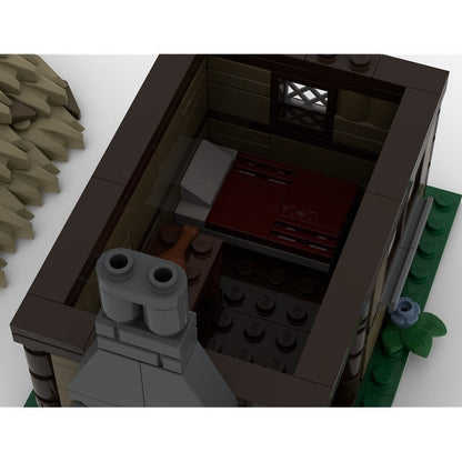 Medieval Home MOC Building Kit | Historic Village House Architecture Model - 4