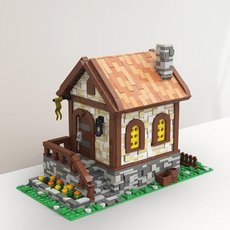 Medieval Hut Building Kit | LEGO-Compatible MOC - 2