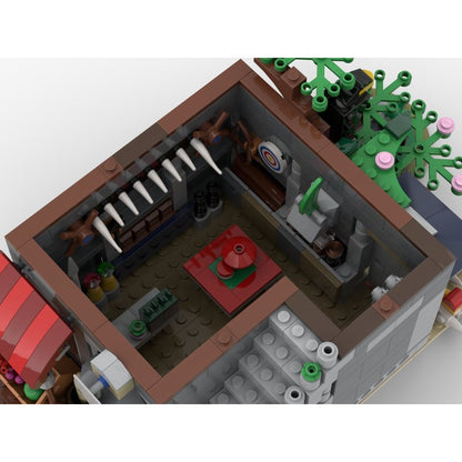 Medieval Merchant's House Building Kit | Compatible MOC - 4