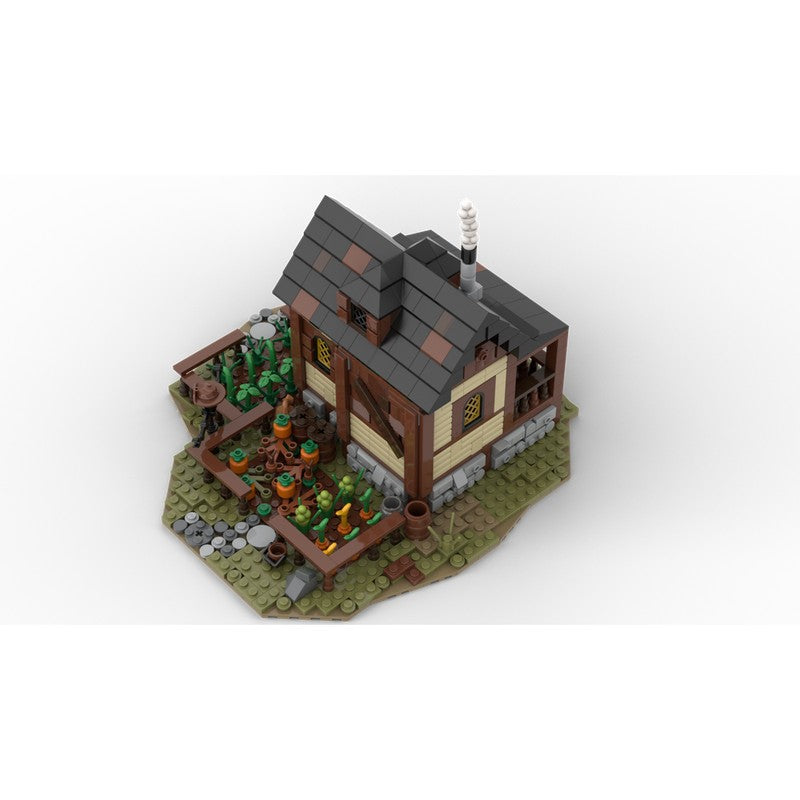 Medieval Peasant‘s House & Farm Building Kit | LEGO-Compatible MOC - 2
