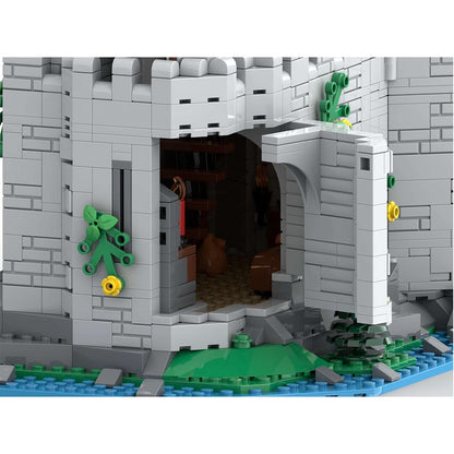 Medieval Riverside Knight Outpost MOC Building Kit - 3