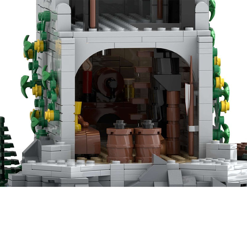 Medieval Riverside Knight Outpost MOC Building Kit - 4