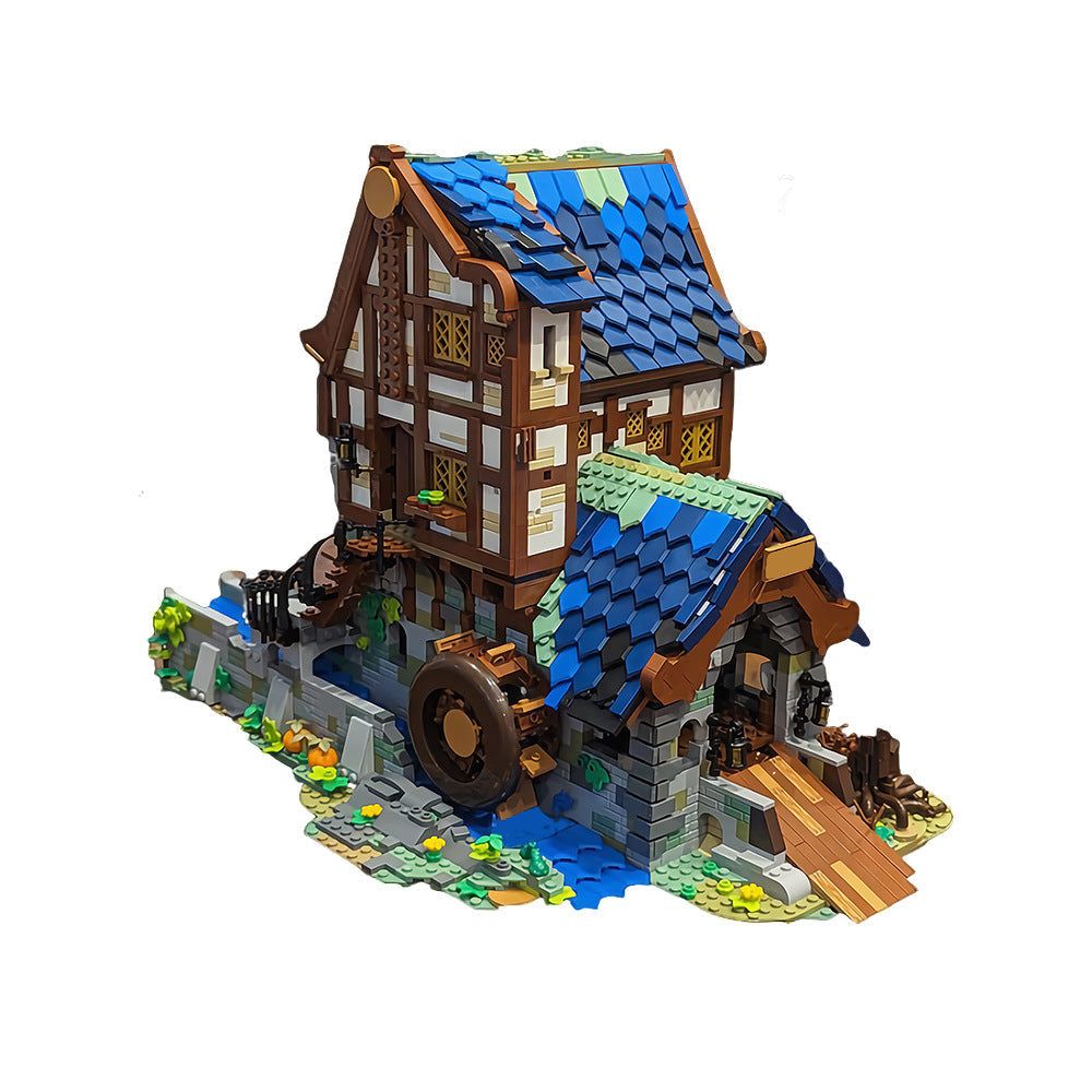 Medieval Sawmill Building Kit | Compatible MOC - 1