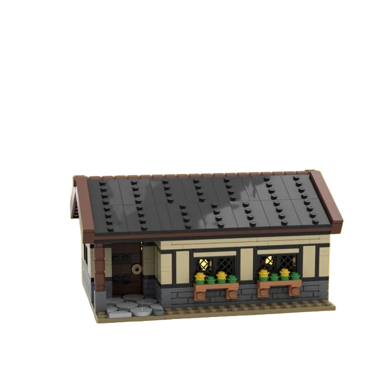 Medieval Small Low Value Inn Building Kit | Compatible MOC - 1