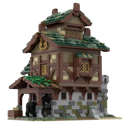 Medieval Stables MOC Building Kit | LEGO-Compatible MOC - 7
