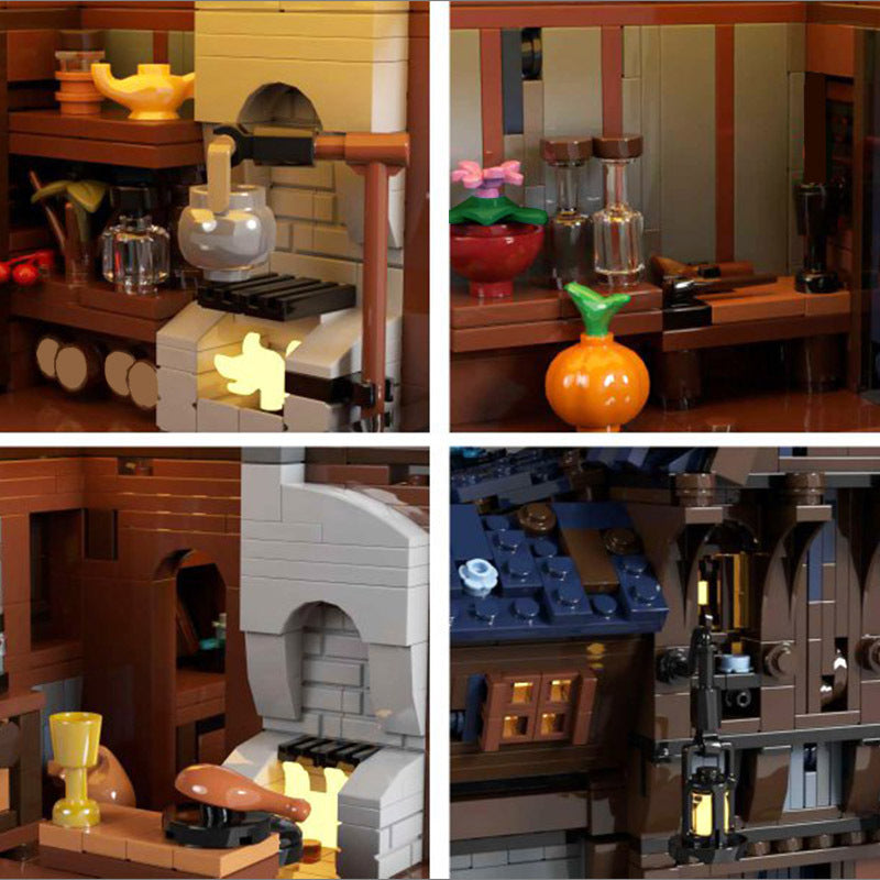 Medieval Street Fantasy Building Kit | LEGO-Compatible MOC - 7