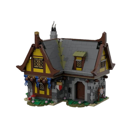Medieval Tavern And Inn MOC Building Kit | Historic Village Architecture - 1