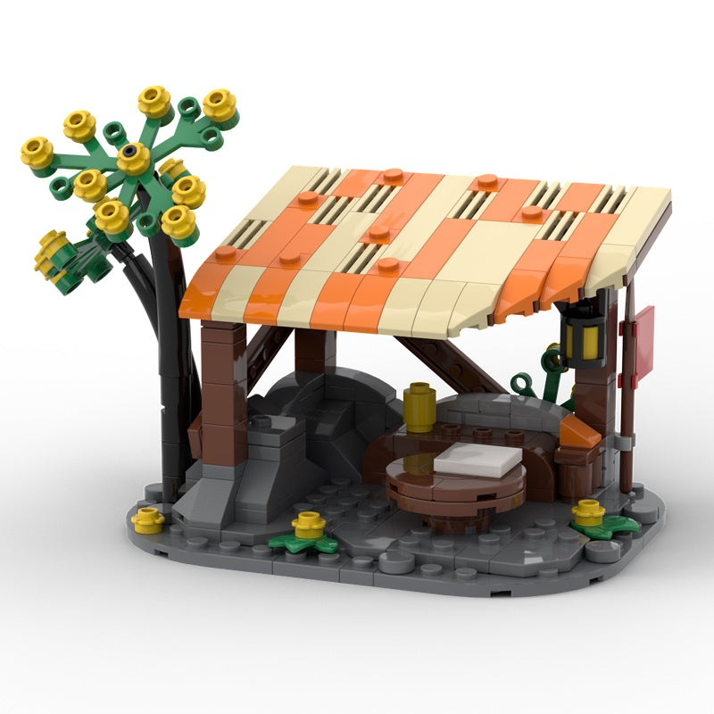 Medieval Thieves Hideout Diorama MOC Building Kit - 1