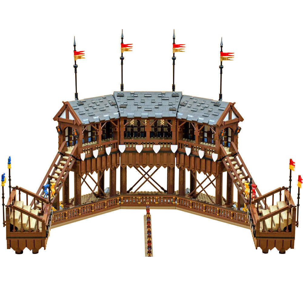 Medieval Tournament Grounds Building Kit | Compatible MOC - 1