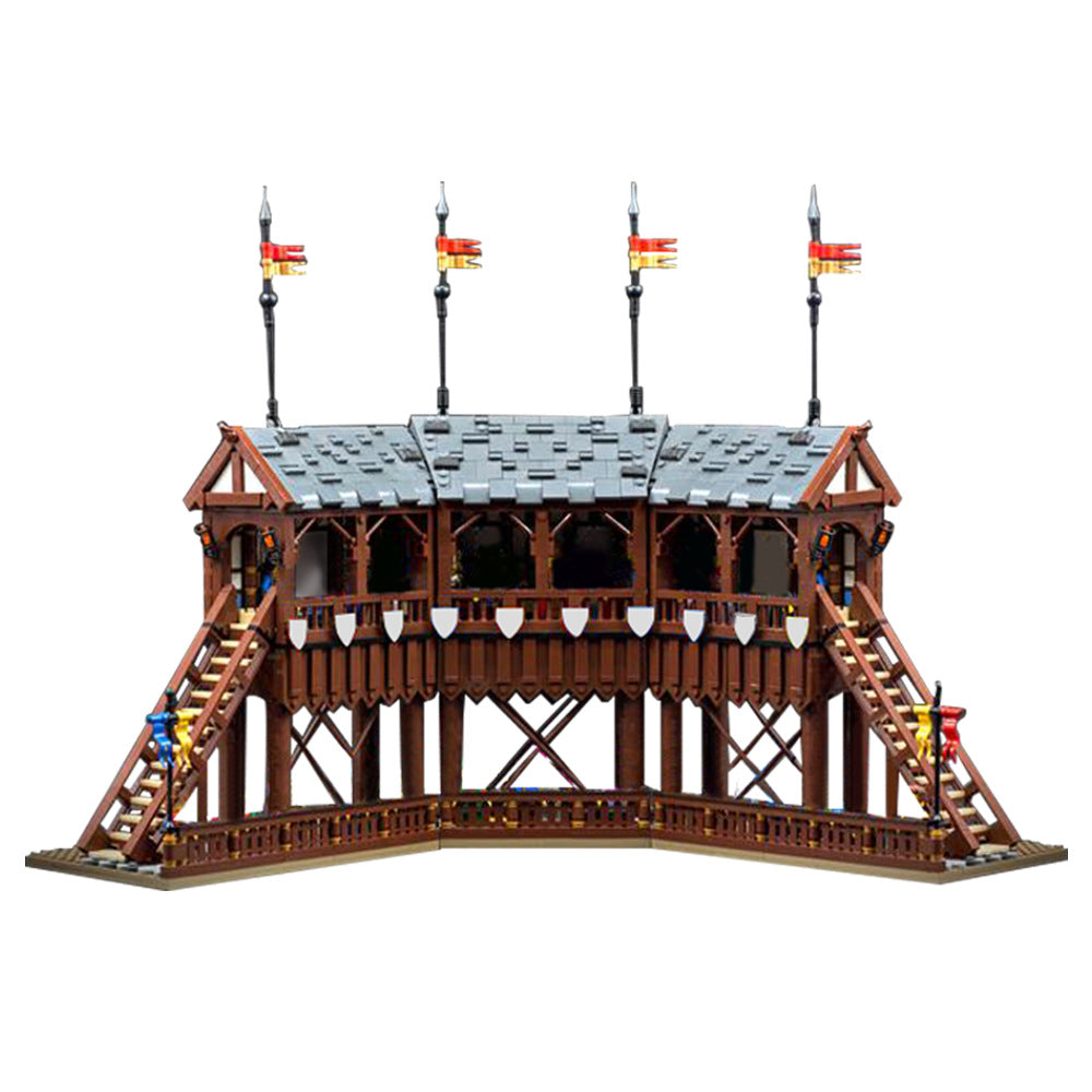 Medieval Tournament Grounds Building Kit | Compatible MOC - 3