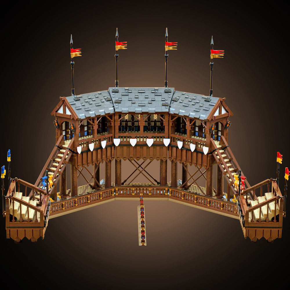 Medieval Tournament Grounds Building Kit | LEGO-Compatible MOC - 2