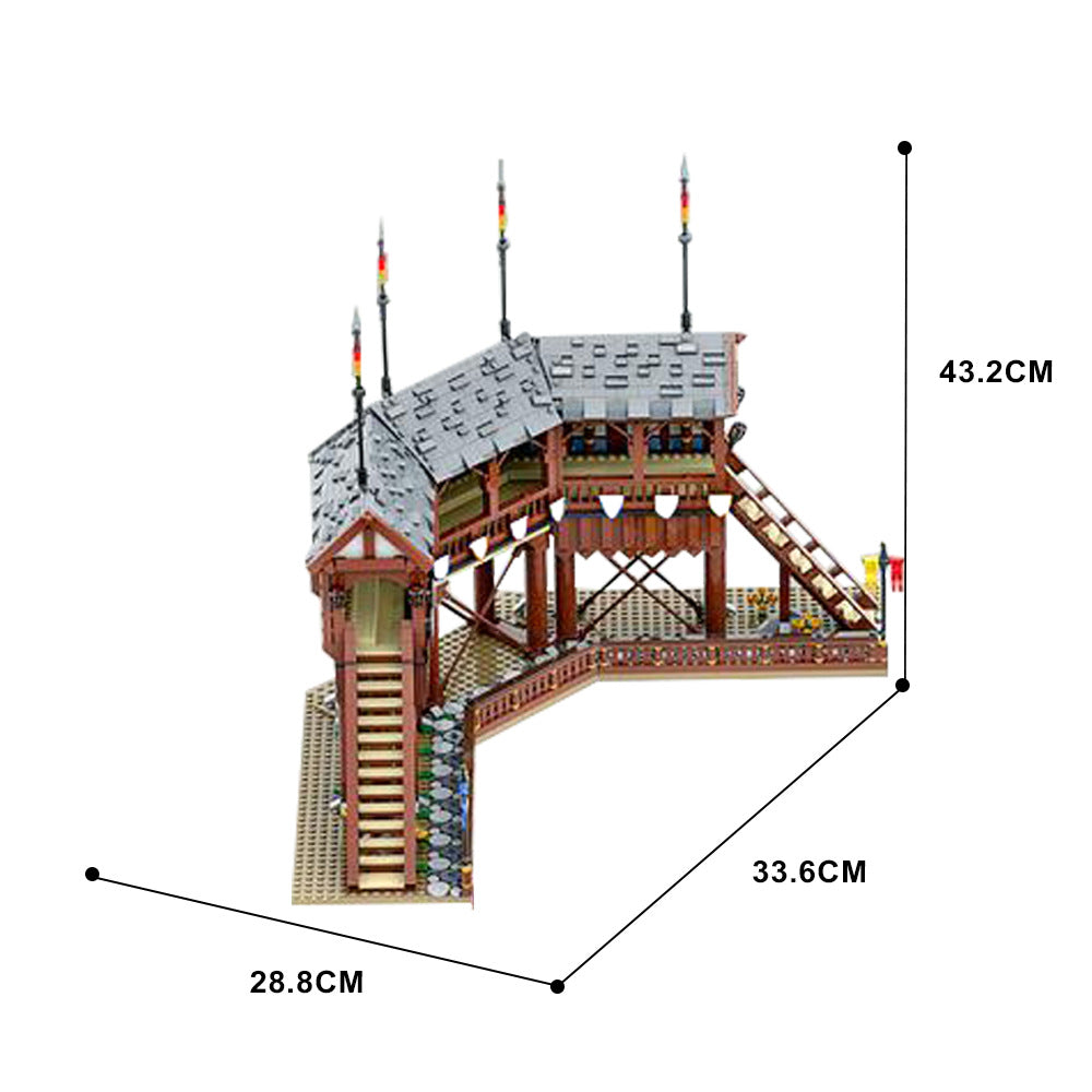 Medieval Tournament Grounds Building Kit | LEGO-Compatible MOC - 6