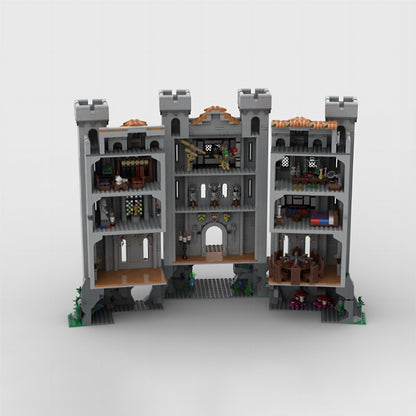 Medieval Tower Keep MOC Castle Architecture Building Kit - 3