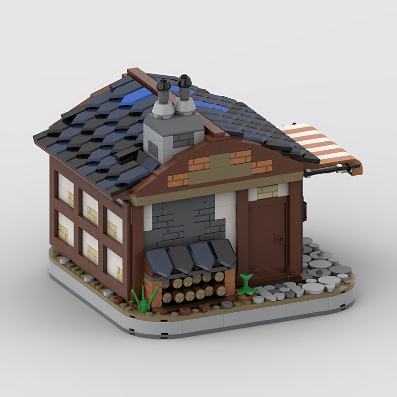 Medieval Village Bakery MOC Historic Shop Building Kit - 5