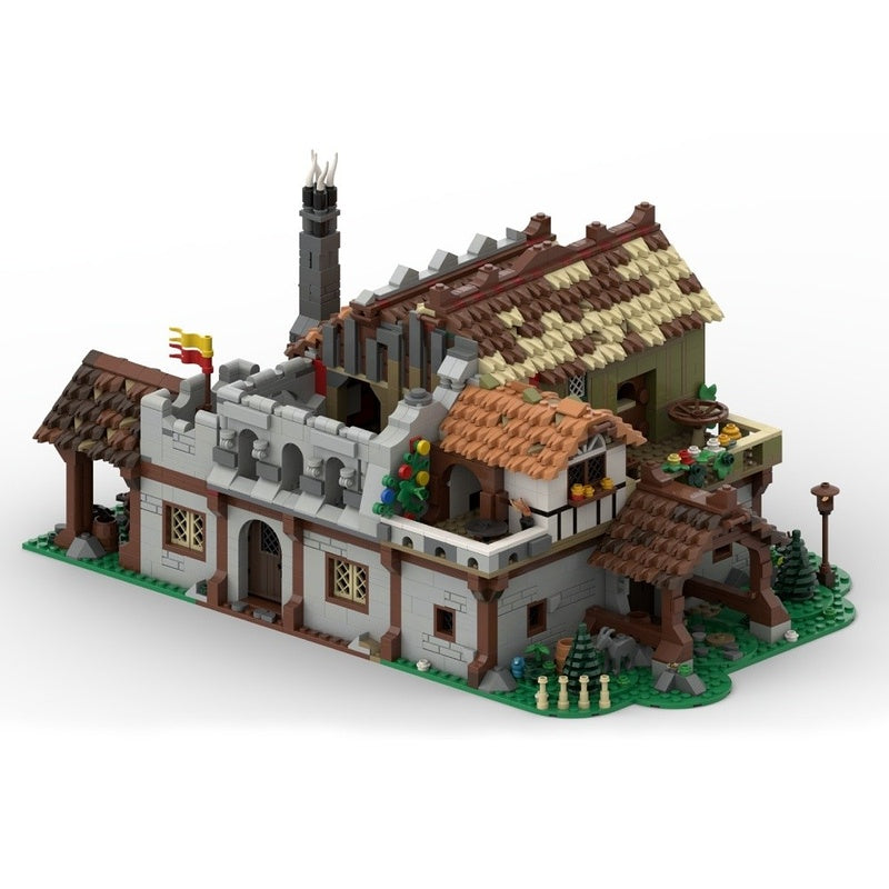Medieval Village Blacksmith Forge MOC Building Kit - 2
