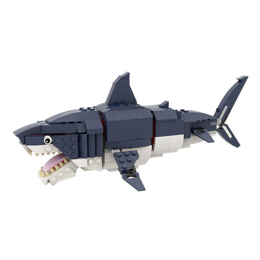 Megalodon Building Kit | LEGO-Compatible MOC - 1