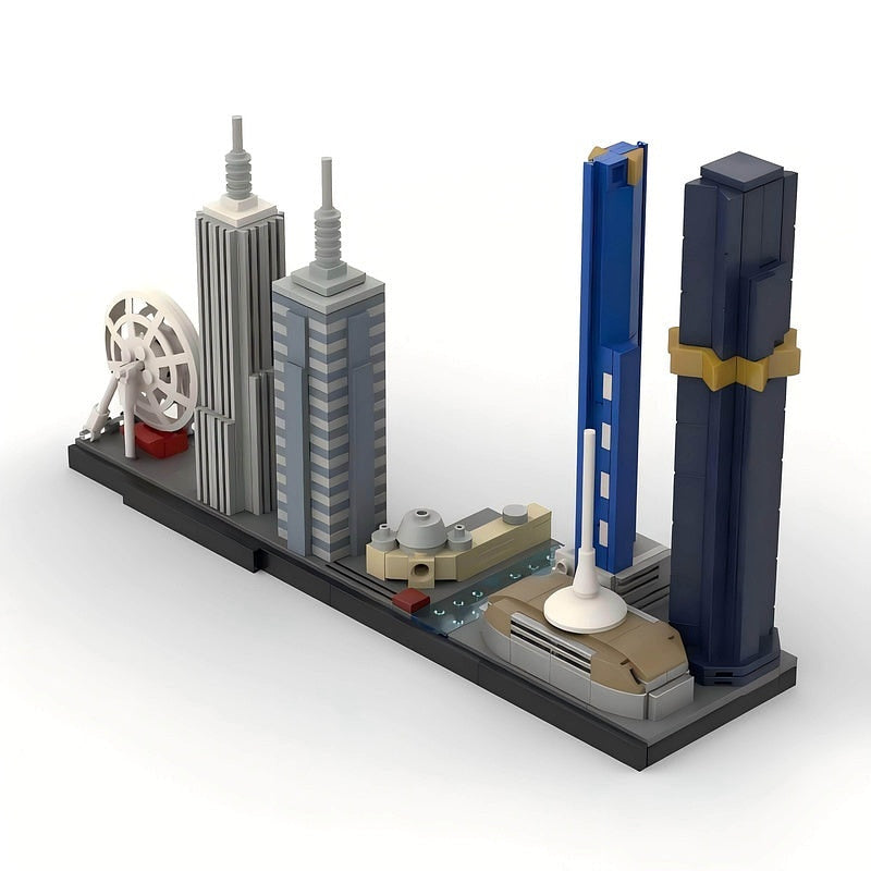 Melbourne Skyline MOC Building Kit | Modern City Architecture Model - 4