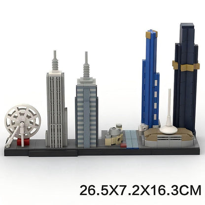 Melbourne Skyline MOC Building Kit | Modern City Architecture Model - 5