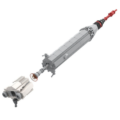 Mercury & Gemini Rocket Collection MOC Building Kit | Spacecraft Model - 3