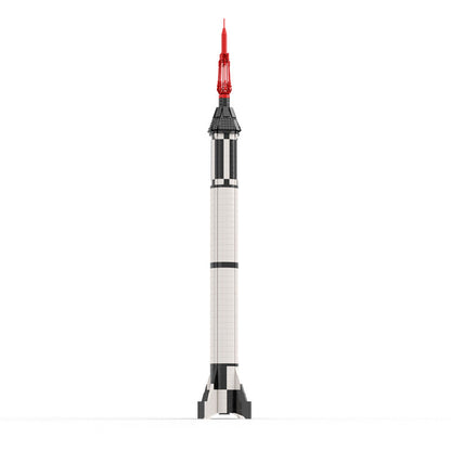Mercury Redstone Launch Vehicle MOC Building Kit | LEGO-Compatible MOC - 2