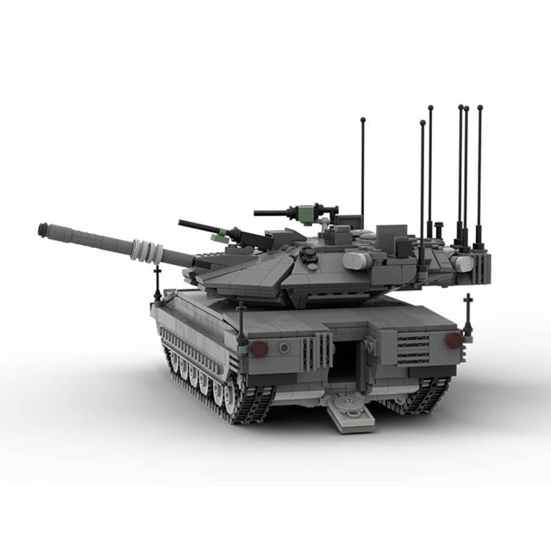 Merkava Mk.4M Building Kit | Main Battle Tank | 1:35 Scale | LEGO-Compatible MOC - 2