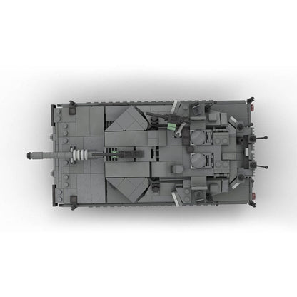Merkava Mk.4M Building Kit | Main Battle Tank | 1:35 Scale | LEGO-Compatible MOC - 3