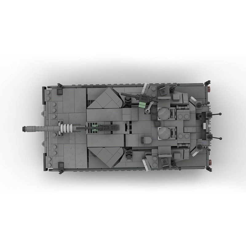 Merkava Mk.4M MOC Main Battle Tank Building Kit | 1:35 Military Model Set - 3