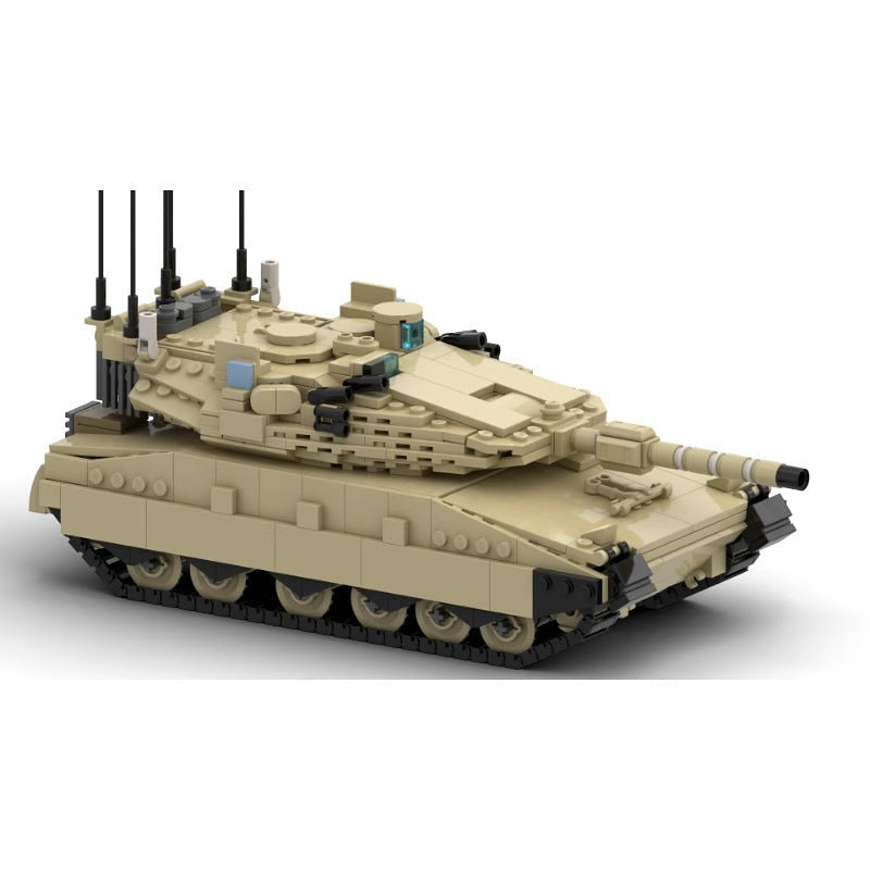 Merkava mk4 MOC Building Kit | Armored Military Model Set - 3