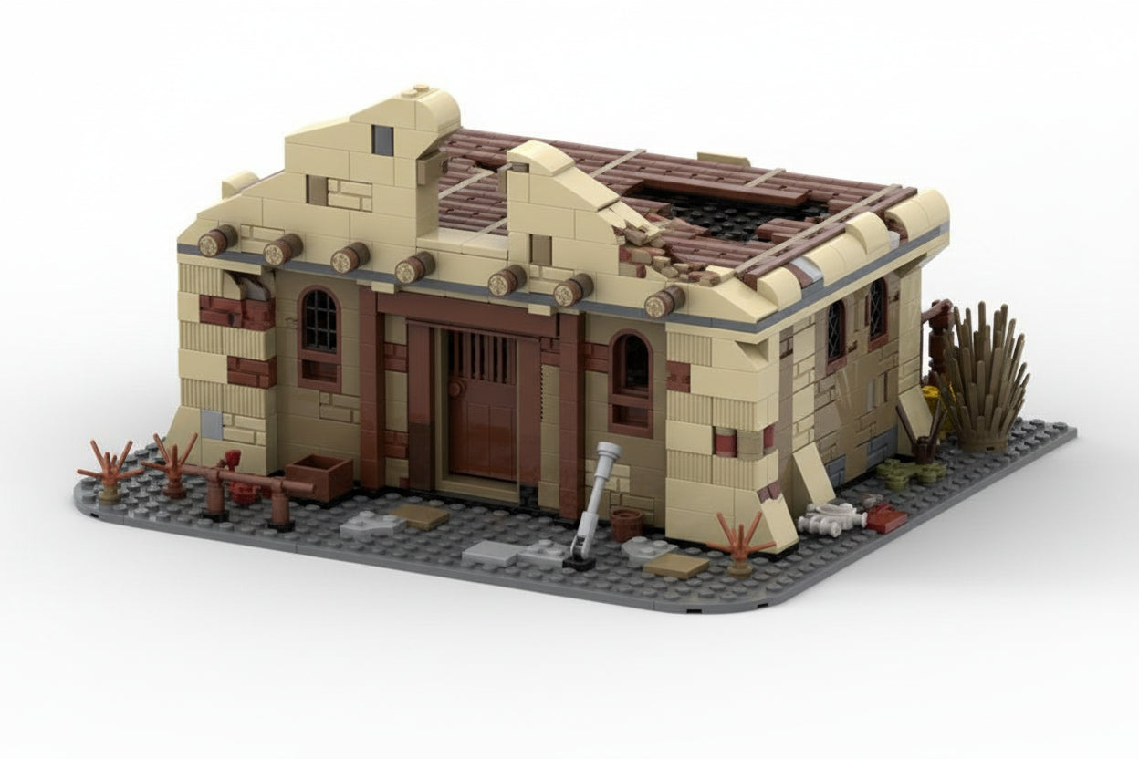 Mexican Cantina Building Kit | Compatible MOC - 1