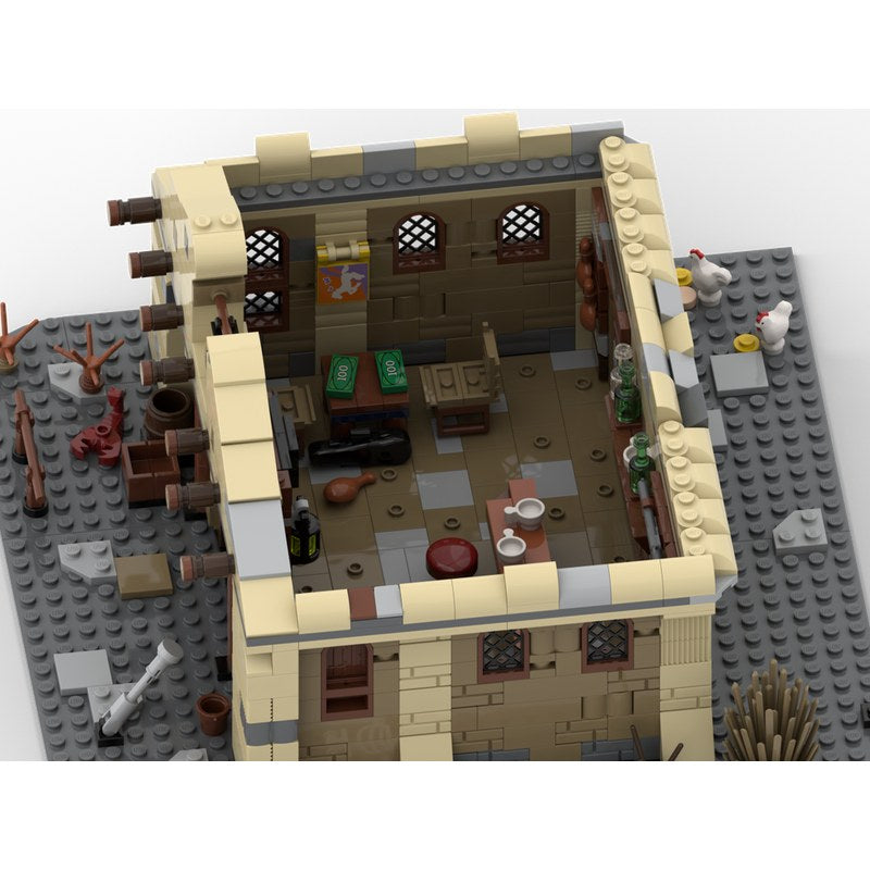 Mexican Cantina Building Kit | Compatible MOC - 2