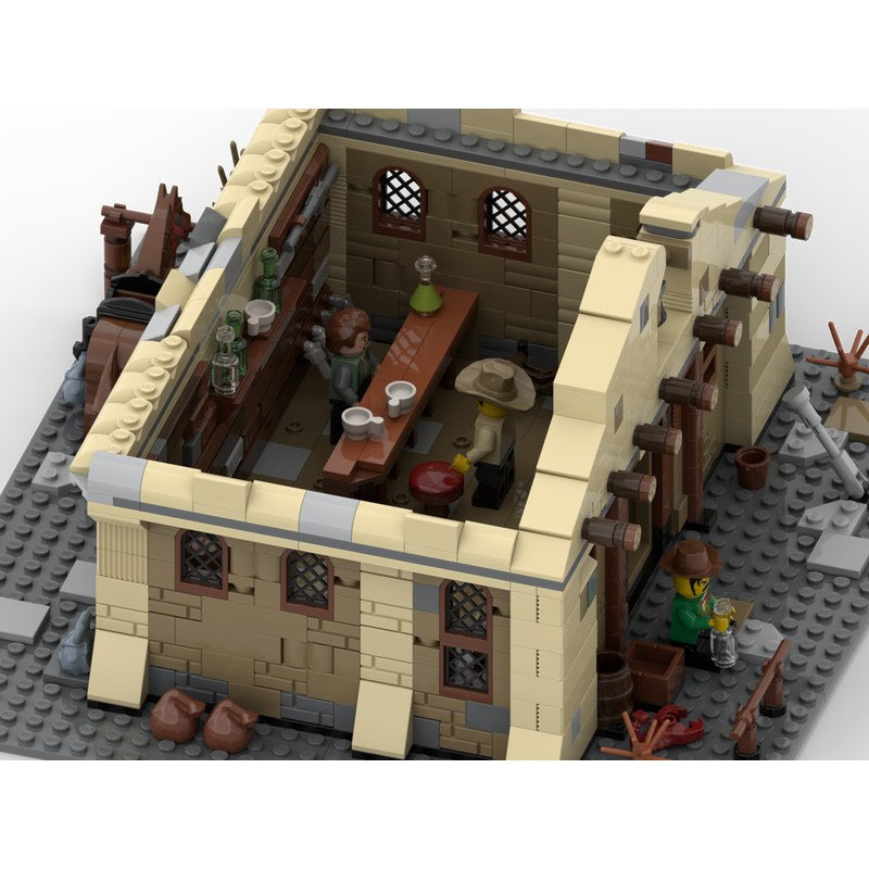 Mexican Cantina Building Kit | Compatible MOC - 3
