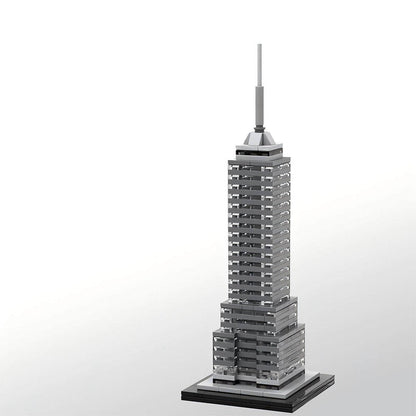 Mexico City Landmark Skyscraper Model Kit | 1:800 Urban Tower Building Set - 1